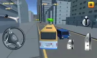 Otobüs simülatörü 2018: şehir içi sürüş 🚍 Screen Shot 4