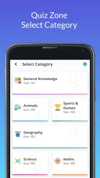 Quizify General Knowledge Quiz Screen Shot 2