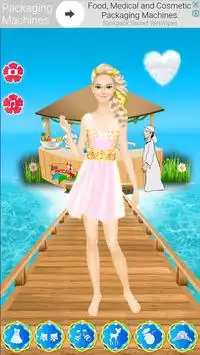 Beach Beautiful Girl Dress Up Game For Girls Screen Shot 0