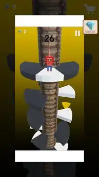 Spiral Man Helix Jump 3D Screen Shot 1