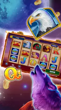 Wolf Treasure Casino Slots Screen Shot 2