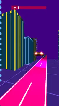 Night Rider 3D - Cyberpunk Racer Screen Shot 1