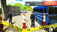 Offroad Police Bus Driver - Dangerous Duty Screen Shot 3