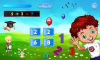 बच्चे गणित खेल: बच्चों के लिए शैक्षिक मठ क्विज़ Screen Shot 1