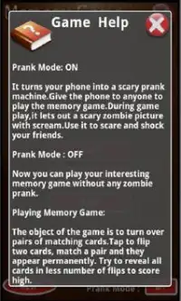 Zombie Memory Game Screen Shot 2
