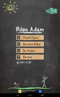 Bilen Adam - Adam Asmaca Oyunu Screen Shot 10