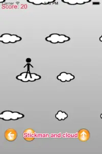 Brave Stickman Sport Sky Climb Screen Shot 1