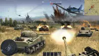 आर्मी टैंक बैटल ऑफलाइन गेम्स Screen Shot 0