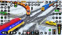 Jogos de simulador de trem 3D Screen Shot 2