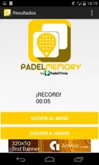 PadelMemory - Juego de Padel Screen Shot 3