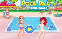 Festa in piscina per ragazze Screen Shot 0