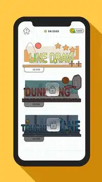 Happy Line Saga - Fun Puzzles and Virtual Pet Screen Shot 1