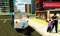 पुलिस तुक तुक रिक्शा सिम Screen Shot 2