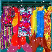 Permainan Fesyen Rainbow - Girls Dress up
