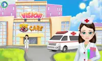 नेत्र चिकित्सक लड़कियों के खेल Screen Shot 0