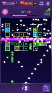 Neon Bricks Master Screen Shot 6