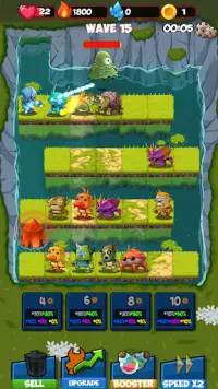 Monster TD - Treasure Defense Screen Shot 2