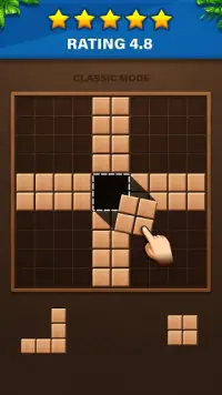 Fill Wooden Block: 1010 Wood Block Puzzle Classic Screen Shot 0