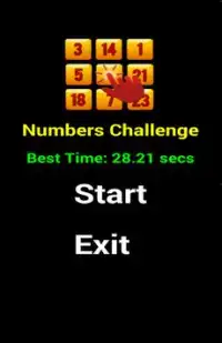 Numbers Challenge Screen Shot 0