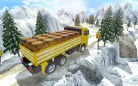 3Dトラック運転シミュレーター-実際の運転ゲーム Screen Shot 1