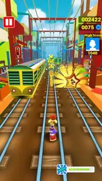 Train Surf Run - Subway Endless Game Screen Shot 2
