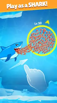 Fish Go.io - Be the fish king Screen Shot 1