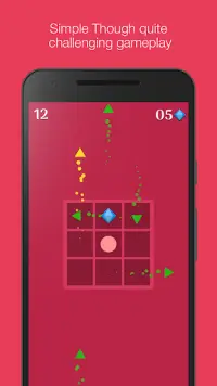 Shapes Swipe Game : Quaint Swiping Games Screen Shot 0