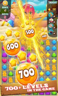 Gummy Crush game Screen Shot 2