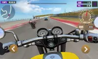 3 डी यातायात मोटरसाइकिल रेस Screen Shot 0