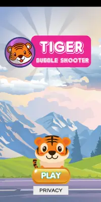 Tiger Bubble Shooter Screen Shot 0