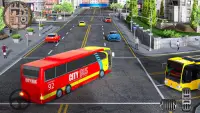 Modern City Coach Bus Driving Screen Shot 2
