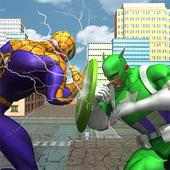 Spider Hero vs Captain PK Superhero Crime City USA