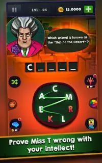 Scary Teacher : Addictive Word Game Screen Shot 12