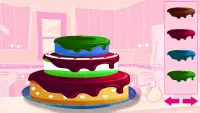 сделай с днем рождения торт - игры для девочек Screen Shot 4