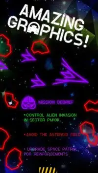 Neon Wars: Space Race Game App Screen Shot 3