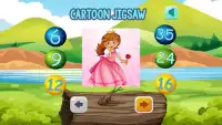 Cartoon Puzzle for Kids Jigsaw Screen Shot 0