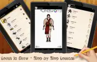 戦士の神々を描く方法ゲーム Screen Shot 6
