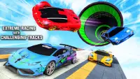 Mega Ramp Car Racing - Ramp Stunt Car Games Screen Shot 1