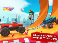 Top Monster Truck Stunts: Off Road Car Racing Game Screen Shot 6