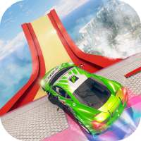 Ramp Car Stunts Free Game: Extreme Racing Track