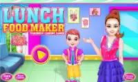 Lunch Food maker Sandwich Cooking games Screen Shot 0