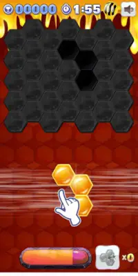 Smart Bee -  Hexagon Puzzle Game Screen Shot 1