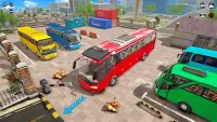Modern Bus Parking Simulator: New Bus Games 2021 Screen Shot 3