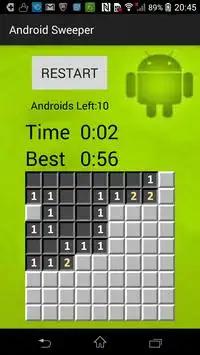 MInesweeper with Androids Screen Shot 2