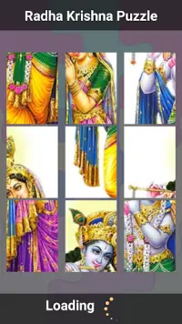Radha Krishna Puzzle Screen Shot 1