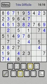 Klassische Sudoku Screen Shot 1