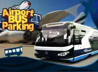 3D airport bus parking Screen Shot 4
