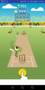 Mini ක්‍රිකට්... / Doodle Cricket - Sri Lanka Screen Shot 1