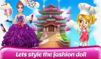 👸💄 Doll Makeover & dress up - doll cakes games🎂 Screen Shot 9