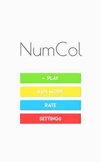 NumCol - Numbers & Colours Brain Game Screen Shot 5